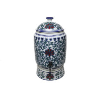 Ming Rose Chinese Porcelain Water Filter 
